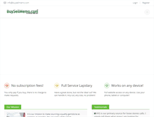 Tablet Screenshot of buysellmemo.com